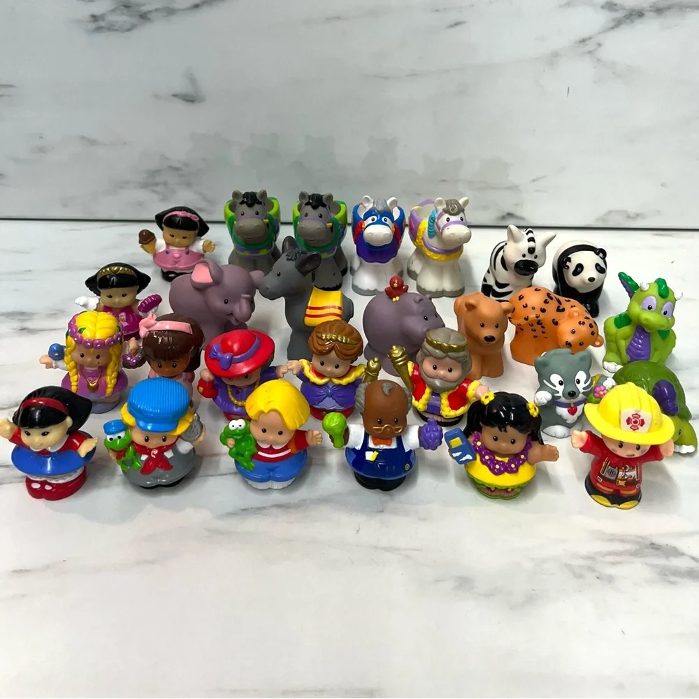 Little people lot figurines animals baby toy